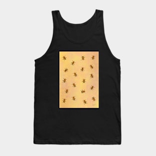 Little Bees with background Tank Top